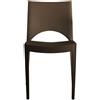 Ristoattrezzature Modello: 9618007024,Sedia Paris Moka