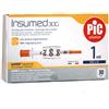 Pic Solution SIRINGA PER INSULINA PIC INSUMED 1 ML 100 UI AGO GAUGE 30 LUNGHEZZA 8 MM SENZA SPAZIO MORTO 3 SACCHETTI DA 10 PEZZI