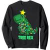 UGLY CHRISTMAS TREX Geschenk Ugly Christmas Maglione TREX Regalo T Rex Dino per papà Felpa