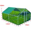 Gabbia per animali da esterno - Recinto per Polli 3 x 4m x 2m H - 12 mq - 73Kg