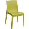 Ristoattrezzature Modello: 9623007033,Sedia rome verde anice