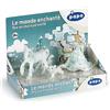 Papo - Scatola Espositiva Regina dei Ghiacci Giocattolo Bambino - 3 Anni + - Collezione Mondo Incantato - Gioco Creativo Universo Magico - Idea Regalo Giocattolo Bambina Bambino