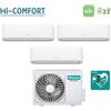 CLIMATIZZATORE TRIAL 9+9+12 HISENSE HI COMFORT DC INVERTER A++A+ GAS R32 WI-FI INTEGRATO + SMART VOICE CONTROL 3AMW62U4RJC R32 LINEA 2024 PRONTA CONSEGNA