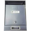 SILMEC Cassetta postale in acciaio inox DTL 18/10 Silmec 10-001.25 con tetto apribile