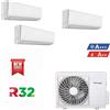 CLIMATIZZATORE TRIAL 9+9+12 A++A++ GAS R-32 FULL DC INVERTER LINEA 2023 WI-FI SMART LIFE READY GARANZIA 5 ANNI