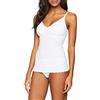 Skiny Canottiera Donna, Bianco, 50