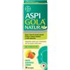 BAYER SpA Aspi Gola Natura Spray con Estratti di Aloe e Acido Ialuronico - Gusto Albicocca e Limone, Flacone da 20ml