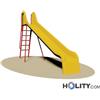 Scivolo per bambini con scala in metallo h350_128