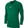 NIKE MAGLIA TERMICA UOMO VERDE [292112]