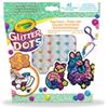 CRAYOLA A40800 GLITTER DOTS CIONDOLI AMICI SCINTILLANTI