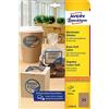 AVERY Zweckform L7105-25 - Etichette in carta kraft (600 adesivi per stampare, Ø 40 mm su A4, autoadesive, rotonde, etichette riciclate per prodotti sostenibili), 25 fogli, marrone naturale