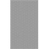 AG Design FCS L 7594s-Tenda Geometrica per Soggiorno, Cucina, Camera da Letto, casetta da Giardino, 140 x 245 cm, 1 Pezzo, Poliestere, Grigio