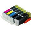 Canon Cartuccia di ricambio color nero + colore CLI 571XL Canon