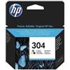 HP Originale Cartuccia Hewlett Packard 304 colori N9K05AE