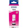 Epson EcoTank 104 65 ml mangenta originale serbatoio inchiostro
