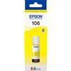Epson 106 - 70 ml - giallo - originale inchiostro - per EcoTank ET - 7700