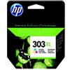 HP Originale Cartuccia Hewlett Packard 303XL colori T6N03AE