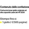 HP CF542X Toner giallo Originale 203X Hewlett Packard