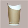 SCATOLIFICIO DEL GARDA 100 Pz Bicchiere Carta Avana Porta Patatine Maxi Bio Compostabile
