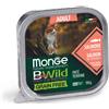 Monge BWild Monge Natural Super Premium Bwild Grain Free Cat 100 gr - Salmone Cibo umido per gatti