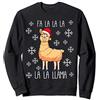Tempo Di Natale Regalo Negozio Fa La La Lama, Divertente Festa Di Natale Uomini Donne Felpa