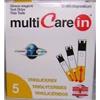 Biochemical System Intern. TEST TRIGLICERIDI MULTICARE IN STRISCE CON ASPIRAZIONE CAPIILLARE 5 PEZZI