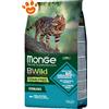 Monge Cat Bwild Grain Free Adult Sterlizzato Tonno e Piselli - Sacco Da 1,5 kg