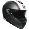 AGV Casco AGV Sportmodular Cover gun metal bianco
