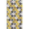 Homemania EXFAB241-60X100CM Tappeto Stampato Lily 16 Per Salotto, Sala, Camera Da Letto, Cameretta Stampa, Moderno, Multicolore, in Poliestere, Cotone, 60x100 cm