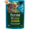 Monge Cat Bwild Grain Free Adult Sterilizzato Bocconcini Tonno - 85 Grammi