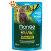 Monge Cat Bwild Grain Free Adult Bocconcini Acciughe - Bustina Da 85 Gr