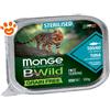 Monge Cat Bwild Grain Free Adult Sterilizzato Patè Tonno - Confezione da 100 Gr
