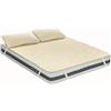 Lana & Co Coprimaterasso Woolly Light in Pura Lana Merinos lavabile matrimoniale Beige
