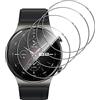 GEEMEE per Huawei Watch GT2 PRO Pellicola Vetro Temperato, 4 Pack Durezza 9H Copertura Completa Protezione Schermo Vetro Temperato Anti Graffi Protector per Watch GT 2 PRO (Trasparente)