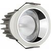 Faretto LED da incasso 18W - UGR11 - CRI92 - foro Ø75mm Bianco Freddo 6.000K