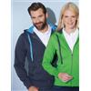 James & Nicholson Abbigliamento personalizzate. Felpa per uomo personalizzata James & Nicholson Men's Hooded Jacket - James & Nicholson personalizzate o neutre
