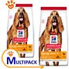 Hill's Dog Science Plan Adult Light Mature Medium 7+ Pollo - Offerta [PREZZO A CONFEZIONE] Quantità Minima 2, Sacco Da 14 Kg