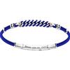 Zancan Bracciale Uomo Gioielli Zancan Rebel EXB797R-BL