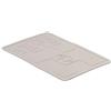 UNITED PETS Mustafà Tappetino Sottociotola di Design per Cani e Gatti, Made in Italy, Tappetino per Ciotola, Antiscivolo, Tortora, M