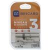 Bricard 17154 Cilindro, Acciaio Nichelato, 85 = 30 + 55