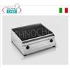 TECHNOCHEF - Piano Cottura Fry Top Elettrico con Piastra in Vetroceramica, mod.PFT.A.04
