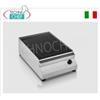 TECHNOCHEF - Piano Cottura Fry Top Elettrico con Piastra in Vetroceramica, mod.PFT.A.G1-V