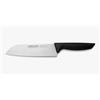 Arcos Serie Niza - Coltello Santoku Coltello Giapponese - Lama Acciaio Inossidabile Nitrum 180 mm - Manico Polipropilene Colore Nero
