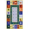 Homemania EXFAB59-60X100CM Tappeto Stampato Game 1 Per Salotto, Sala, Camera Da Letto, Cameretta Stampa, Moderno, Multicolore, in Poliestere, Cotone, 60x100 cm