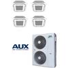 CLIMATIZZATORE MULTI CASSETTA AUX 24+24+24+24 DC INVERTER LINEA 2026
