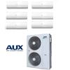 CLIMATIZZATORE MULTI SPLIT AUX 12+12+18+18+18+18 DC INVERTER LINEA 2026