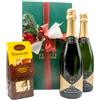 Confezione Regalo Doppia Champagne Veuve Clesse E Cioccolatini