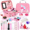 LINFUN KIDS Trucchi Bambina Set con Borsa per Cosmetici, Valigetta Trucchi  Bambina Trucco per Bambini, Giochi di Imitazione Regali di Compleanno per  Ragazze 3 4 5 Anni : : Giochi e giocattoli