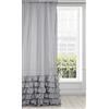 Eurofirany Dolly Tenda con Fronzoli, Tenda Trasparente con Fettuccia Arricciatenda - 1 unità, Tenda Gotica, Tenda per Finestra, Camera da Letto, Soggiorno, 140x250 cm, Grigio