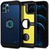Spigen Cover Tough Armor Compatibile con iPhone 12 Compatibile con iPhone 12 Pro - Navy Blue